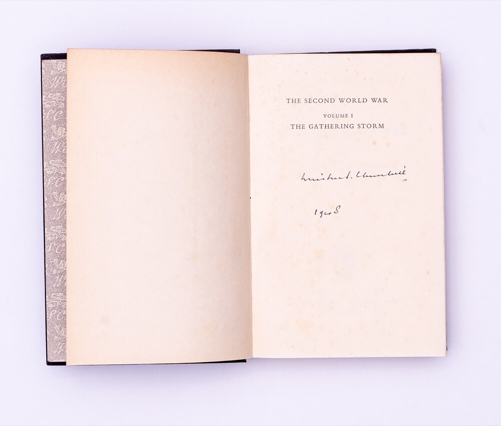 First English Volumes I-VI of The Second World War by Winston Churchill ...