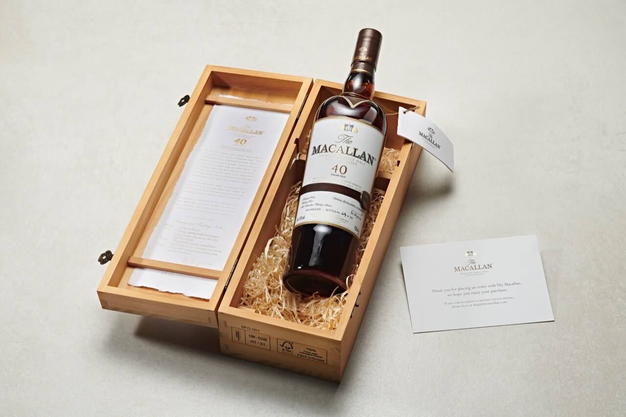 Macallan 40 Year Old Whisky | Rally | Alternative Asset Investment