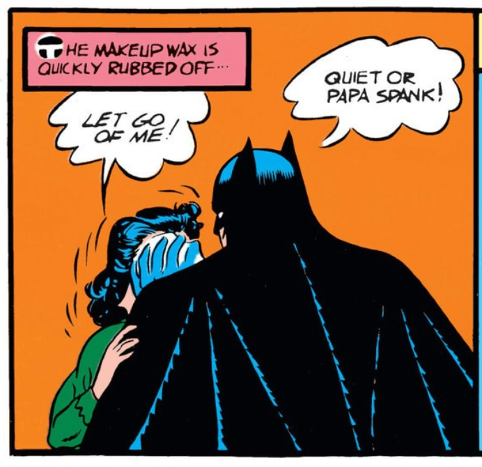 Panel from Batman #1